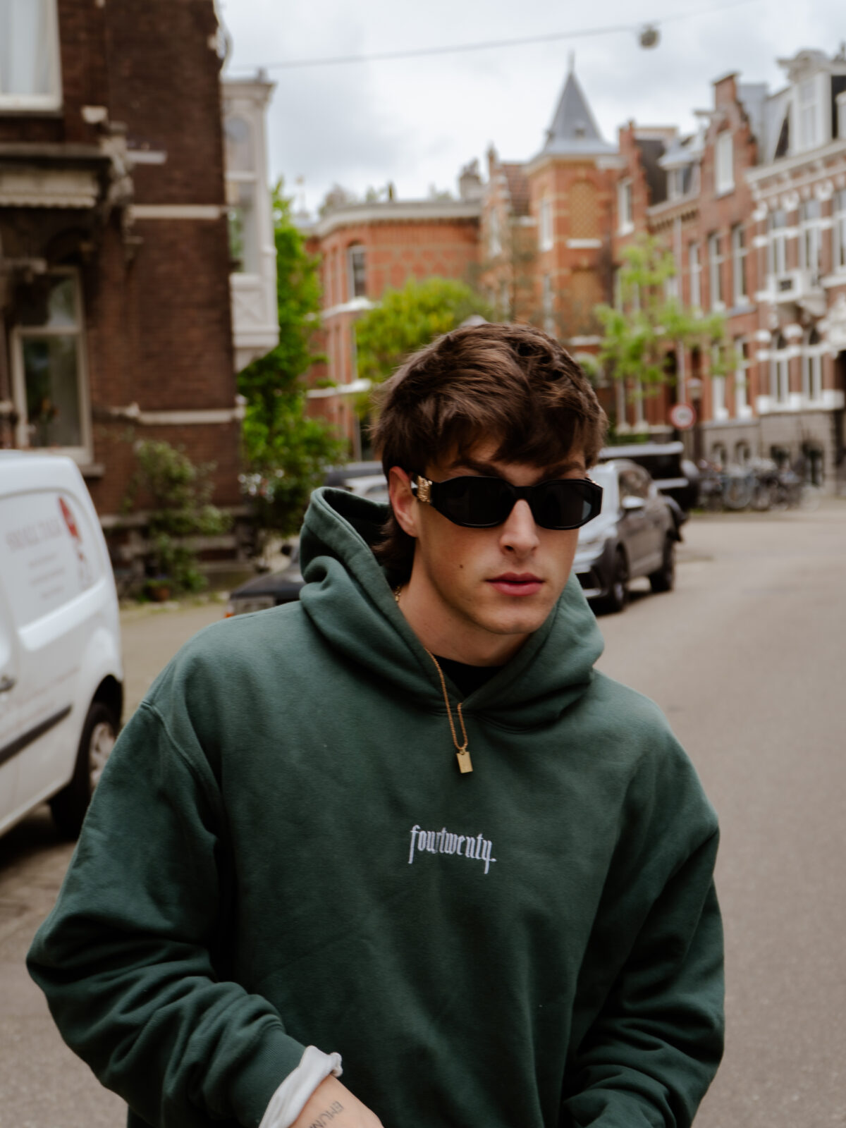 FOURTWENTY GREEN HOODIE